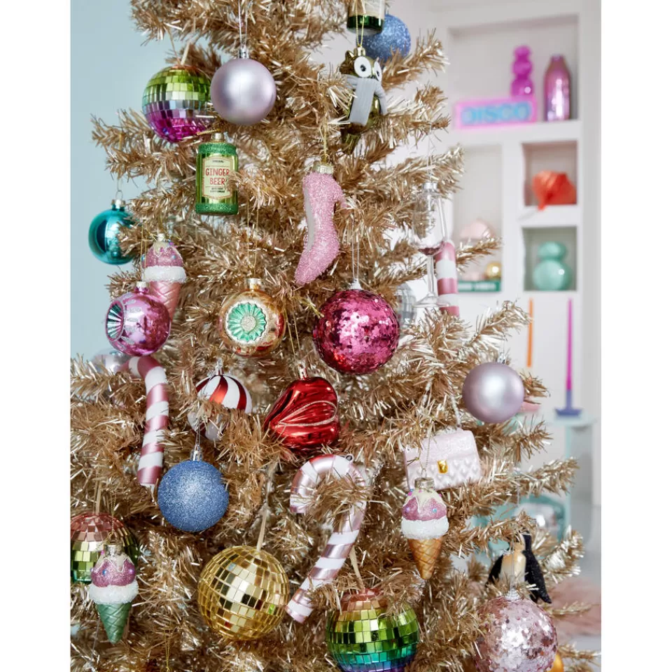 Kwantum Hanger Discobal - 3 Stuks | Kerstdecoratie | Kerstballen & Kerstornamenten