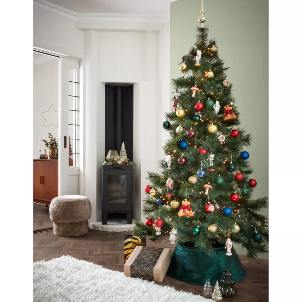 Kwantum Kerstboomrok Velvet Groen | Kerstboomrokken