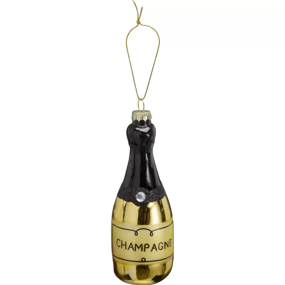 Kwantum Ornament Champagne Goud | Kerstballen & Kerstornamenten