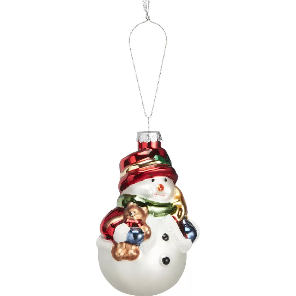 Kwantum Ornament Sneeuwpop Multicolor | Kerstballen & Kerstornamenten