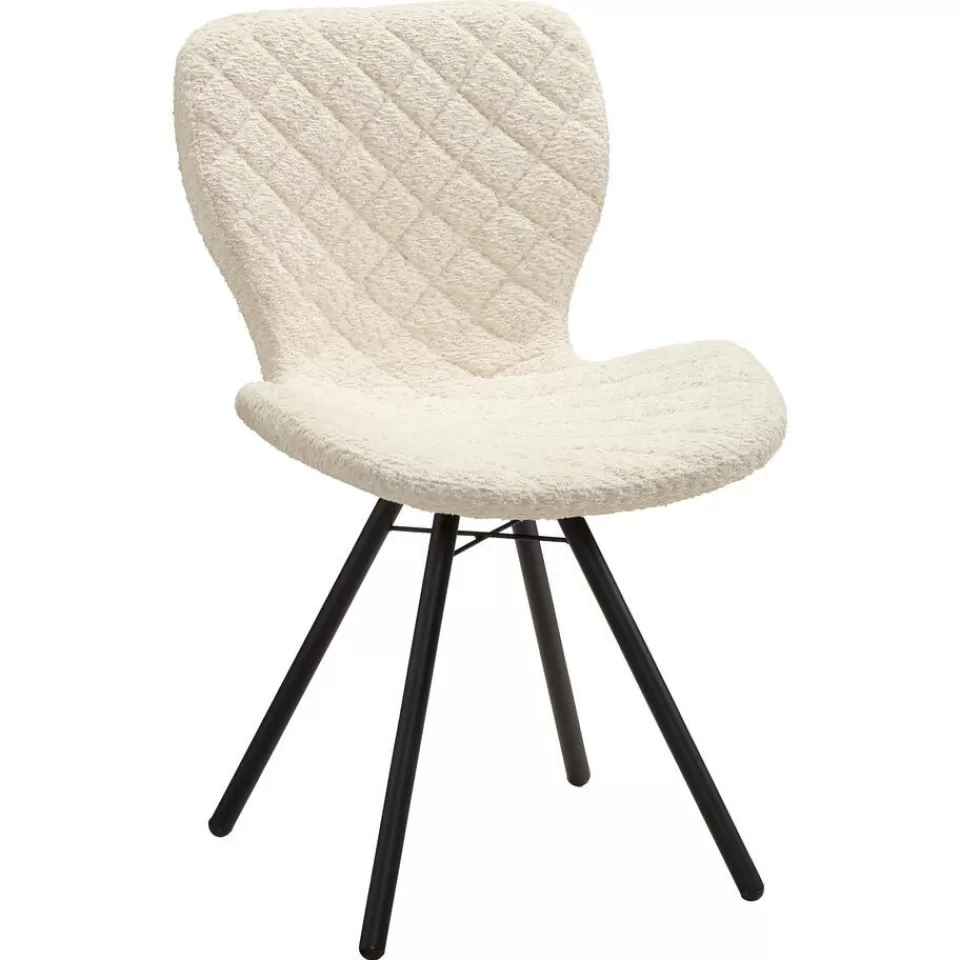 Kwantum Stoel Lucca Off-White | Eetkamerstoelen