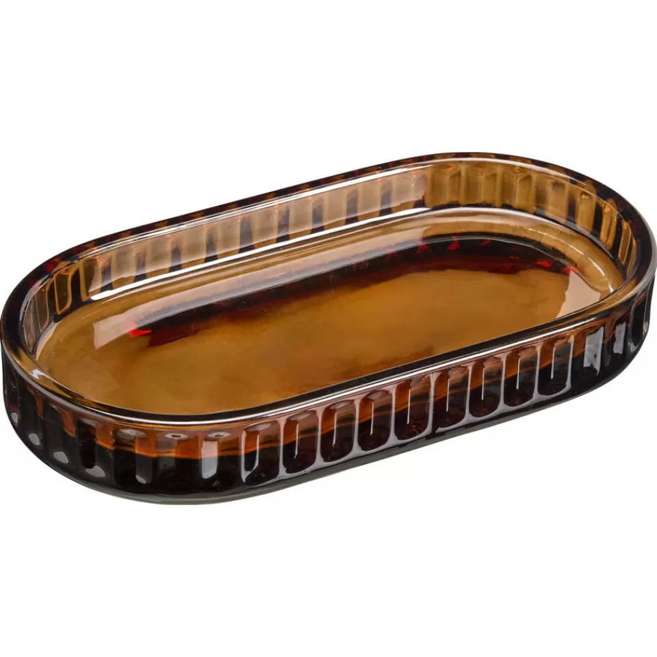 Kwantum Tray Ribbel Amber | Keukenaccessoires | Badkameraccessoires