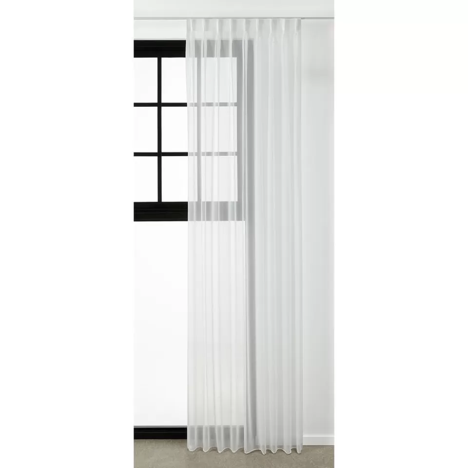 Kwantum Vitrage Silke Off-white | Vouwgordijnen | Vitrages