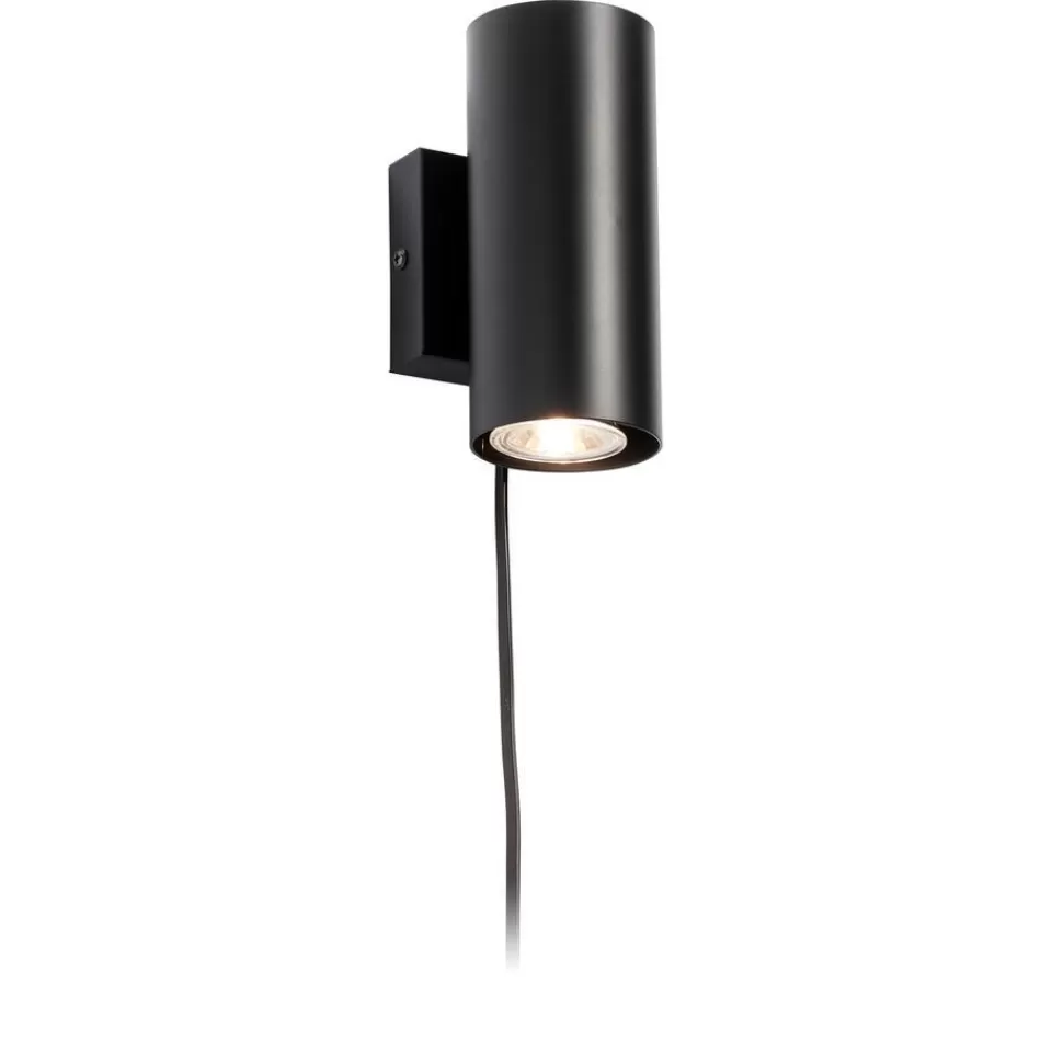 Kwantum Wandlamp Alpan Zwart | Wandlampen